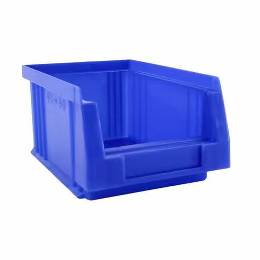Sichtlagerkasten, TxBxH 164x105x75 mm, blau, Polypropylen aus der Kategorie Kleinteilelagerung mit der Artikelnummer 20230