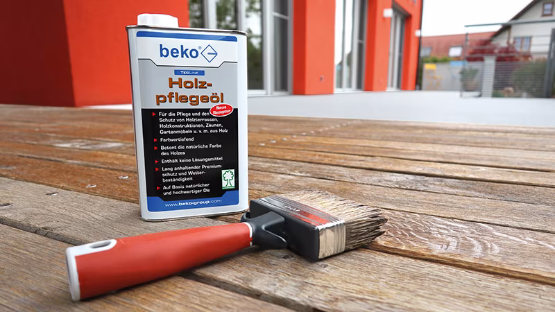 Werbung, Holz, Plakat