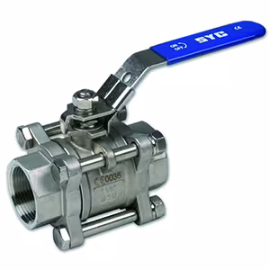 Atusa Edelstahl Kugelhahn 3-teilig, voller Durchgang PN63 Typ Größe: 3Zoll aus der Kategorie Kugelhähne & Absperrventile mit der Artikelnr. IVB3006A