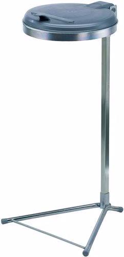 Abfallsammler H980xB500xT530mm 120 l Deckel silber (KS) mit Standfuß VAR von der Marke Abfallsammler H980xB500xT530mm mit Standfuß VAR aus der Kategorie Abfalleimer und Abfallbehälter mit der Teilenummer 9000466300