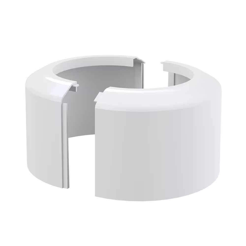 A980 große Universal Kunststoff-Rosette für WC-Stutzen ø110/DN100 von AlcaPlast mit der Artikelnr. A980