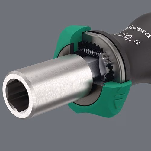Detailbild 4074164 Bithandhalter 838 RA-R M 1/4 ″ mit Rapidaptor Schnellwechselfutter Komfort Plus Griff WERA