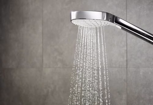 Detailbild 4010296 Hansgrohe Handbrause CROMA SELECT E VARIO Nennweite 15 weiß/chrom