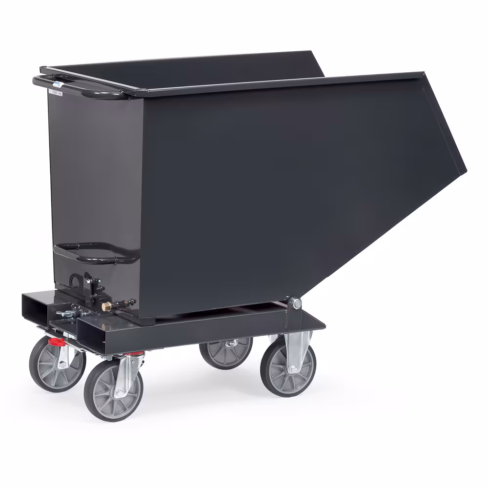 Muldenkipper 7016 Rand oben zweimal umgekantet, Schüttkante doppelt umgelegt, öldicht verschweißt von Fetra Muldenkipper 7016 Rand oben zweimal umgekantet, Schüttkante doppelt umgelegt, öldicht verschweißt aus der Kategorie Kipper