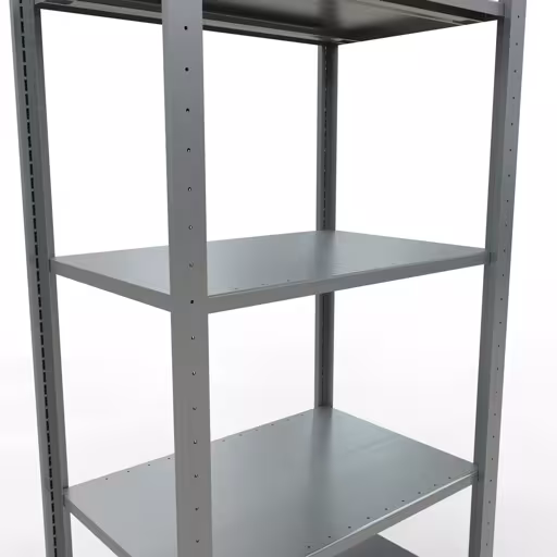 Grundregal, Fachbodenregal Stecksystem MULTIplus150, 2000 x 750 x 500 mm (HxBxT), 5 Fachböden, Längenriegel, verzinkt aus der Kategorie Grundregal mit der GTIN 4004514254597 Grundregal, Fachbodenregal Stecksystem MULTIplus150, 2000 x 750 x 500 mm (HxBxT), 5 Fachböden, Längenriegel, verzinkt von der Marke Schulte Lagertechnik aus der Produktreihe Stecksystem