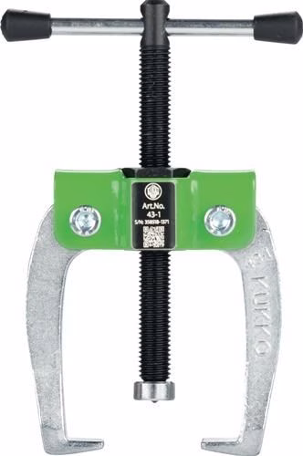 Abzieher 43-1 Spanntiefe 50 mm Spannweite 60 mm Gewicht 0,22 kg 1 t KUKKO von der Marke Kukko Abzieher 1 t KUKKO aus der Kategorie Abzieher und Auszieher mit der Teilenummer 4000821830
