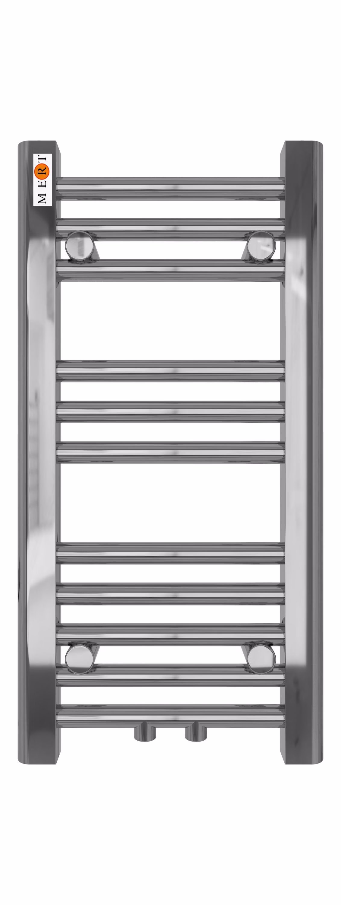 Zusatzbild 3841045 MERT Comfort Badheizkörper Chrom gerade, 300x600mm, Mittelanschluss