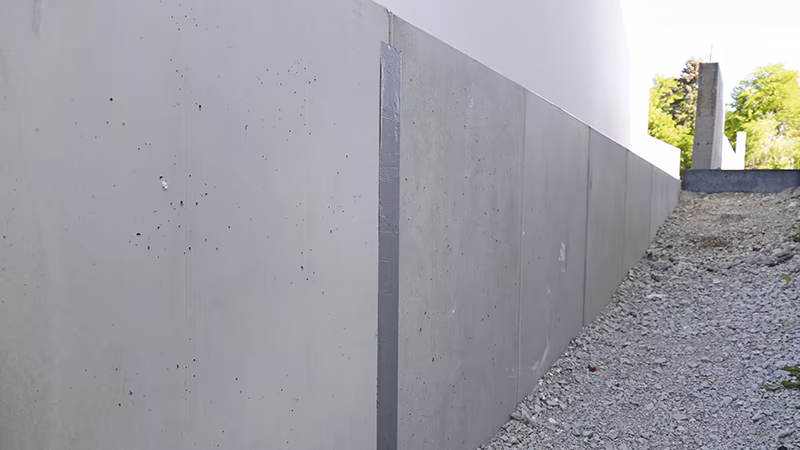 Butylband 100 mm breit x 10 m, ALU-BLANK Gebäude, Mauer, Straße, Baugewerbe, Kies