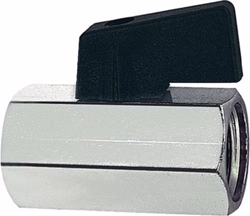 Mini-Kugelhahn 13,16 mm G 1/4 ″ Innen-/Innengewinde RIEGLER von der Marke Riegler Mini-Kugelhahn RIEGLER aus der Kategorie Kugelhähne & Absperrventile mit der Teilenummer 4163000271