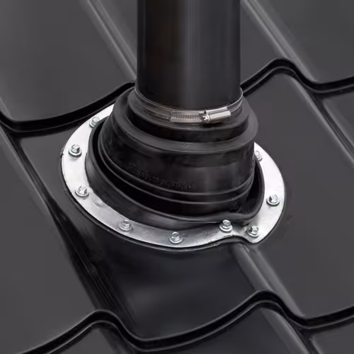 Rohrdurchführungs-Set für Rohrdurchmesser ø 12 - 90 mm aus der Kategorie Steildachdurchgänge mit der GTIN 4027822764039 Rohrdurchführungs-Set von der Marke Klöber aus der Kategorie Steildachdurchgänge