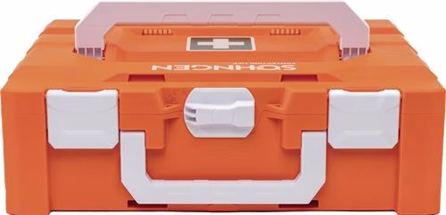 Erste Hilfe Koffer metaBOX 145M B226xH346xT145 circa mm orange SÖHNGEN