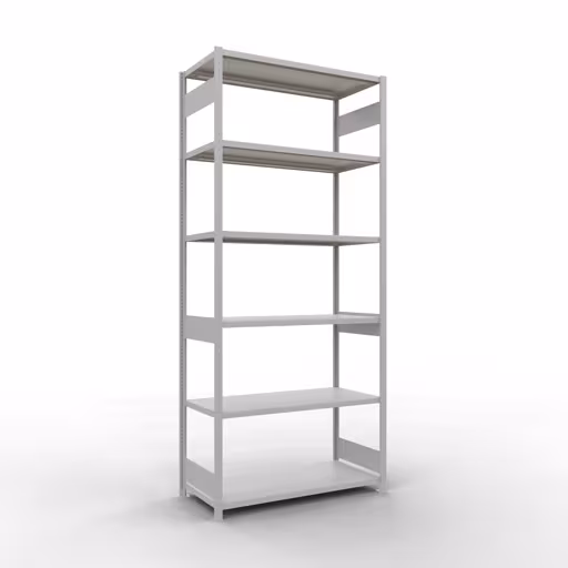 Grundregal, Fachbodenregal Stecksystem MULTIplus250, 3000 x 1300 x 600 mm (HxBxT), 7 Fachböden, Längenriegel, RAL 7035 lichtgrau von der Marke Schulte Lagertechnik Grundregal, Fachbodenregal Stecksystem MULTIplus250, 3000 x 1300 x 600 mm (HxBxT), 7 Fachböden, Längenriegel, RAL 7035 lichtgrau aus der Kategorie Grundregal mit der Artikelnummer 32862-130-LR