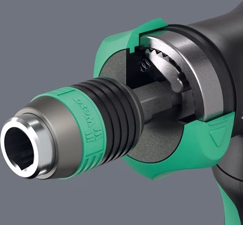 Detailbild 4134503 Portainserti per caricatore Kraftform Kompakt Pistol RA-R 1 7 pezzi BZT PH/PZ/TORX® WERA