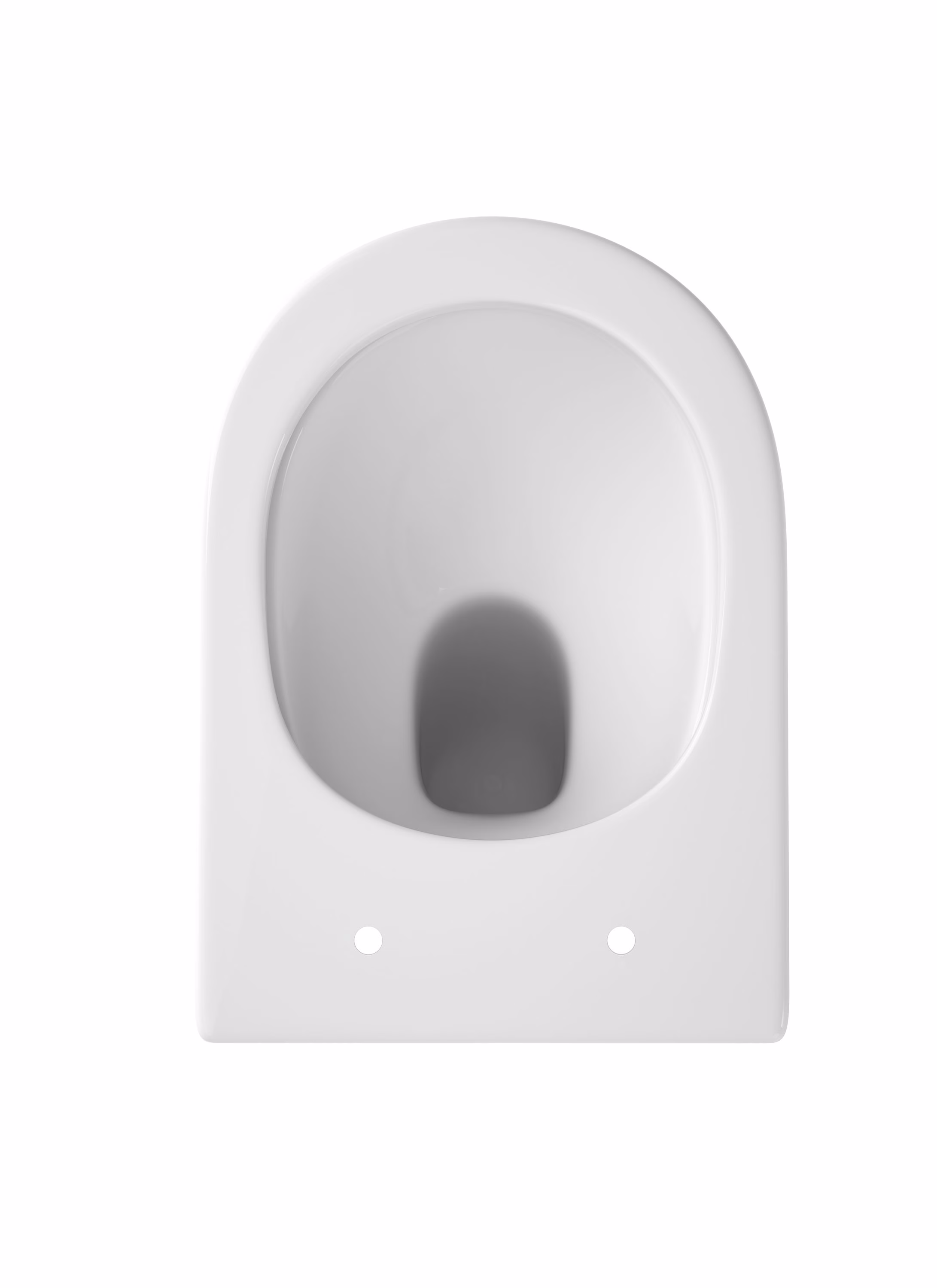 sanicomfort Stand-WC Cozy Tiefspüler ohne Spülrand weiß glänzend