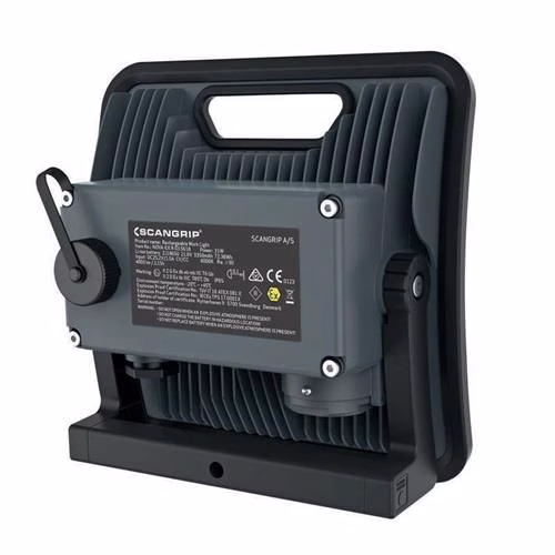 Akku-LED-Strahler NOVA-EX R 31 W 2000-4000 lm 5 m H05RN-F 2x0,75 mm² Li-Ion 3350 mAh 21,6 V IP65 SCANGRIP