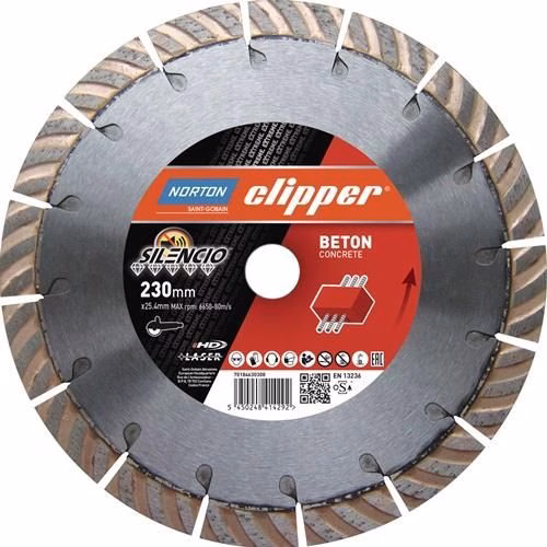 Diamanttrennscheibe Extreme Silencio NORTON CLIPPER aus der Kategorie Trennscheiben mit der Teilenummer 4206758044