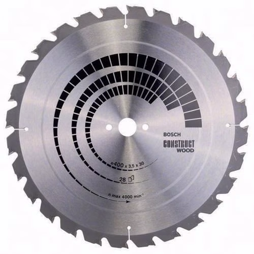 Kreissägeblatt Construct Wood Außendurchmesser 400 mm Zähne 28 HB Schnittbreite 3,5 mm von der Marke Bosch Kreissägeblatt Construct Wood BOSCH aus der Kategorie Kreissägeblatt mit der Teilenummer 4000909154