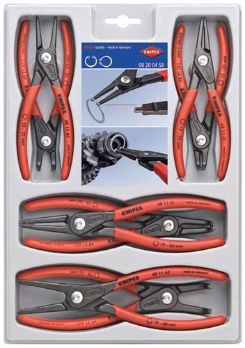 Sicherungsringzangensatz 8-teilig KNIPEX