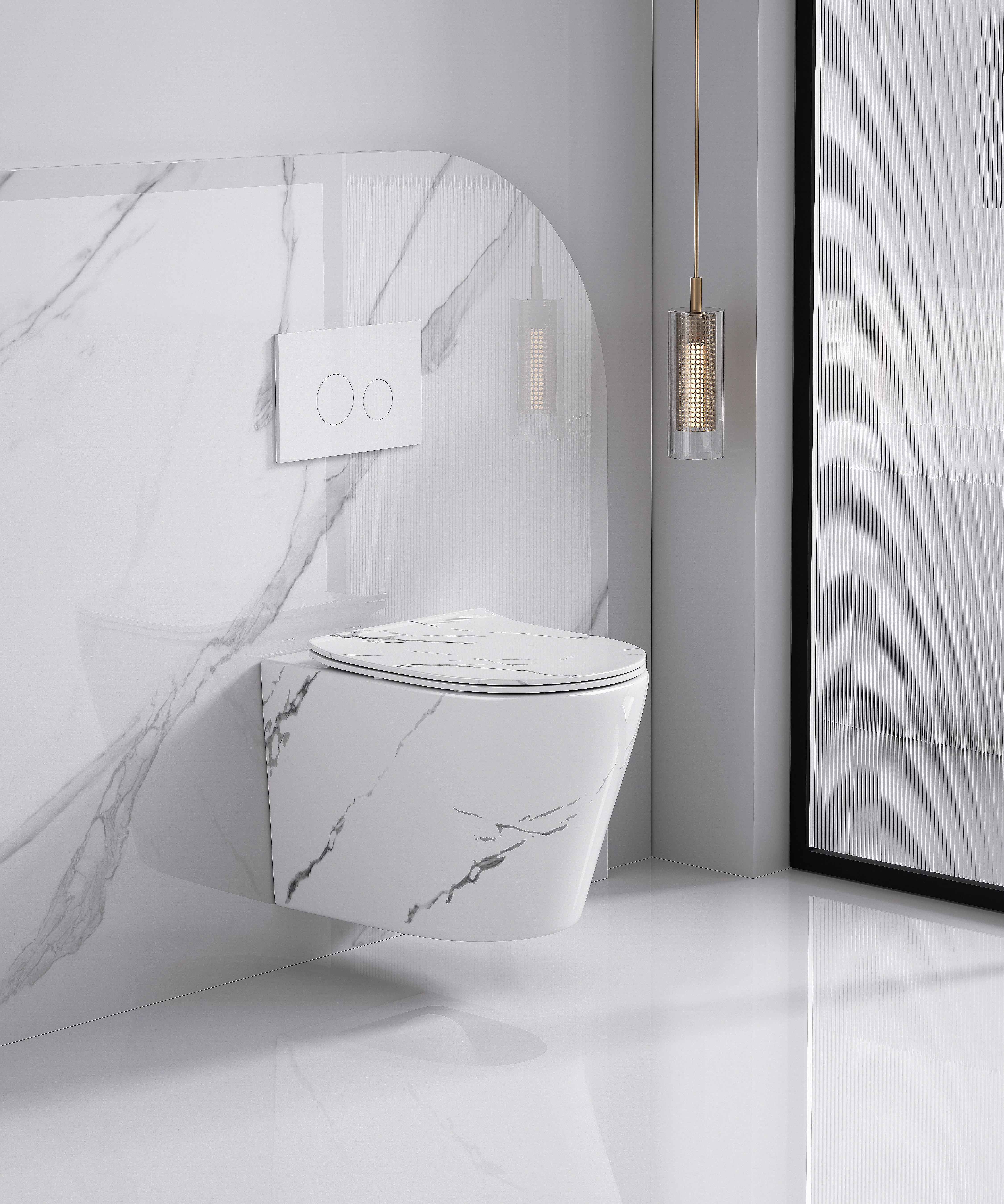 Wand-WC Set Nakia aus der Kategorie Wand-WC mit der Teilenummer 1280783