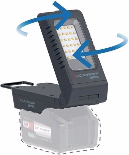 Detailbild 4062481 LED-Strahler BASIC CONNECT 97 W 1000 lm 5,2 Ah 18 V IP30 SCANGRIP