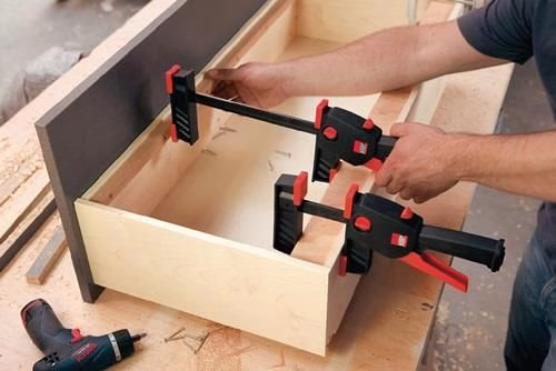Detailbild 4064335 Einhandzwinge DuoKlamp Spannweite 160 mm Ausladung 85 mm Spreizweite 75 - 235 mm BESSEY