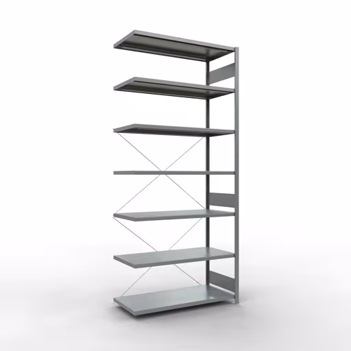 Stecksystem Anbauregal 3000x1300x600 mm, Typ 250 kg, verzinkt von der Marke Schulte Lagertechnik Stecksystem Anbauregal 3000x1300x600 mm, Typ 250 kg, verzinkt aus der Kategorie Anbauregal mit der Artikelnummer 12967-130