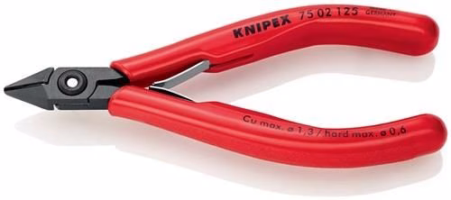 Elektronik-Seitenschneider Länge 125mm Form 0 Facette ja KNIPEX