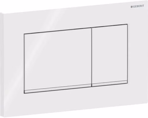 SIGMA20 vierkante bedieningsplaat voor dubbele inbouw met twee knoppen van het merk. Vierkante bedieningsplaat SIGMA20 voor dubbele spoeling met twee knoppen uit de categorie stortbakken en drukplaten met artikelnummer 6000408579