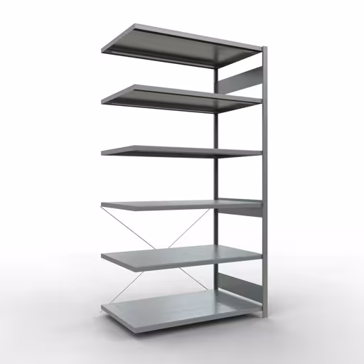 Stecksystem Anbauregal 2500x1300x800 mm, Typ 250 kg, verzinkt von der Marke Schulte Lagertechnik Stecksystem Anbauregal 2500x1300x800 mm, Typ 250 kg, verzinkt aus der Kategorie Anbauregal mit der Artikelnummer 12986-130