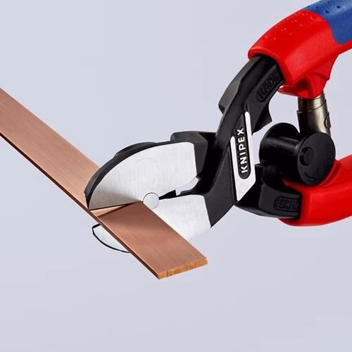 Kraftbündigschneider Länge 200mm Mehrkomponenten-Hüllen KNIPEX