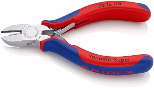 Seitenschneider Länge 110mm Kopf verchromt Mehrkomponenten-Hülle KNIPEX