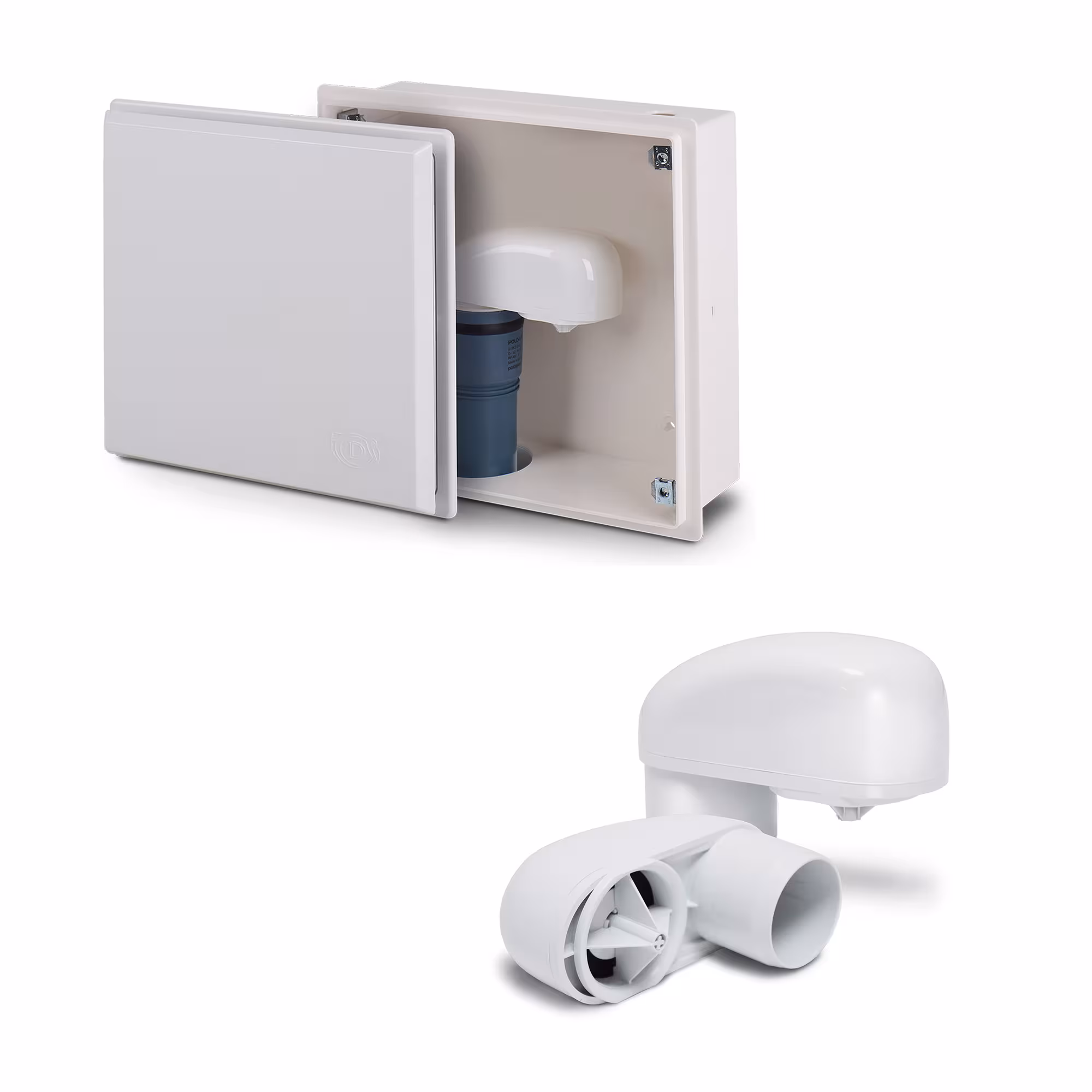 Belüftungsventil DN 50 Plus- Ventil für Platzsparenden Einbau aus der Kategorie Abflussrohr Belüfter mit der GTIN 7392948310536 Durgo Belüfter UP-Einbaukasten von der Marke Durgo aus der Kategorie Abflussrohr Belüfter