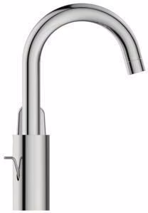 IS Waschtischarmatur Ceraflex mit hohem Auslauf mit Ablaufgarnitur Ausladung 146 mm chrom von der Marke Waschtischarmaturen IS Waschtischarmatur Ceraflex mit hohem Auslauf mit Ablaufgarnitur Ausladung 146 mm chrom aus der Kategorie Waschtischarmaturen mit der Teilenummer 6000538177