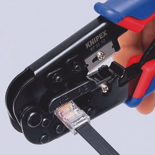 Detailbild 3998604 Crimpzange für Westernstecker Länge 190 mm KNIPEX