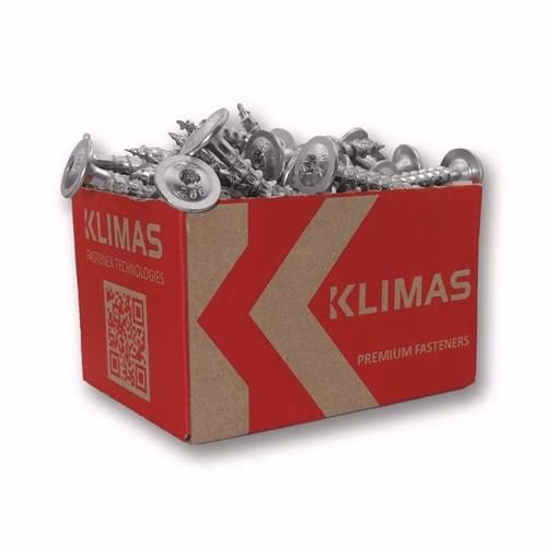 Tellerkopfschraube 6 x 60 Tellerkopf hell verzinkt TX30 KLIMAS von der Marke Klimas Tellerkopfschraube Tellerkopf hell verzinkt KLIMAS aus der Kategorie Schrauben, Muttern & Nägel mit der Teilenummer 8000251748