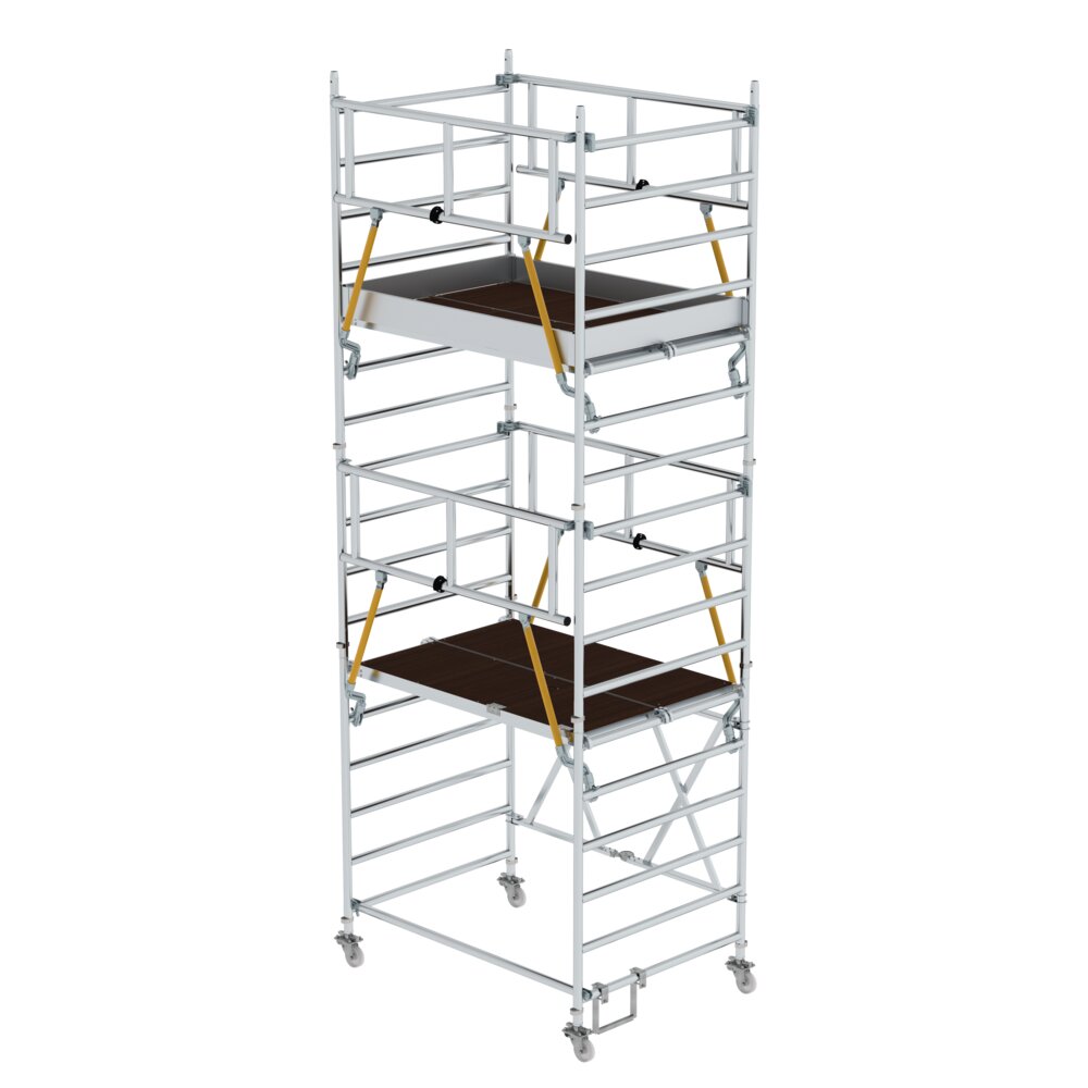 Munk Klappgerüst SG 1,35 x 1,80 m Plattformhöhe 4,04 m von Günzburger Steigtechnik Munk Klappgerüst SG 0,75 x 1,80 m aus der Kategorie Klappgerüste mit der Artikelnr. 115234