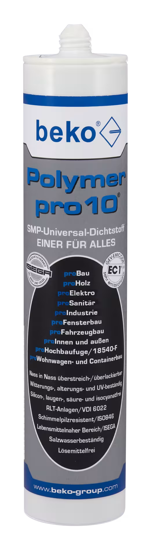 Polymer pro10® 310 ml GRIGIO CEMENTO di Beko Polymer pro10® 310 ml GRIGIO CEMENTO dalla categoria polimeri con articolo n. 21020