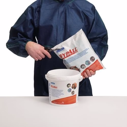 Schoonmaakdoekjes WYPALL 7776 navulverpakking 75 doekjes per PU Kimberly Clark