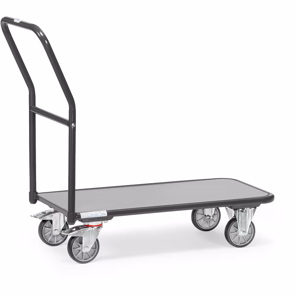 Magazinwagen 250 kg 7016 Stahlrohr, Schweißkonstruktion, pulverbeschichtet, anthrazitgrau RAL 7016 aus der Kategorie Magazinwagen