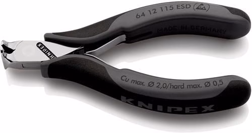 Elektronikvornschneider Länge 115mm Form 1 Facette ja,kleine spiegelpoliert KNIPEX von der Marke Knipex Elektronik-Vornschneider KNIPEX aus der Kategorie Kneifzangen mit der Teilenummer 4000794589
