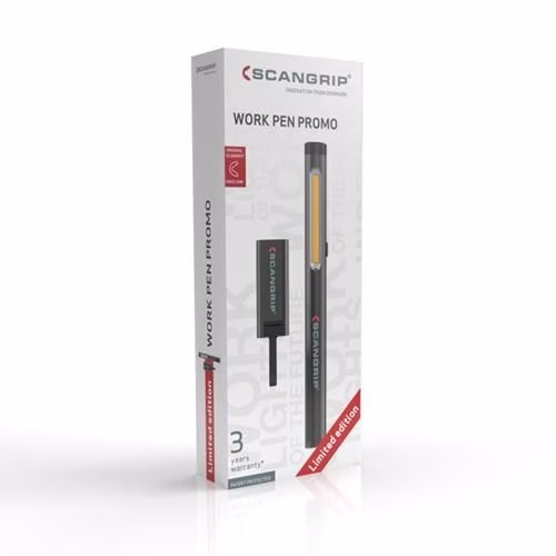 Stiftleuchte WORK PEN 200 R & FLASH MICRO R 20-200 lm75 lm Li-Ion SCANGRIP