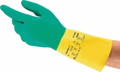 Gants résistants aux produits chimiques AlphaTec® 87-900, EN 388, EN 374, EN 421, catégorie EPI III, ANSELL, de la catégorie des gants de protection chimique, référence 4000371481