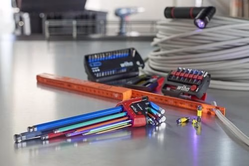 Sechskantwinkelschraubendrehersatz 369F 10-teilig ErgoStar Hal.SW 1,5-10mm WIHA
