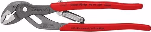 Detailbild 3971360 Wasserpumpenzange SmartGrip® Länge 250 mm Spannweite 10–36 mm grau atramentiert poliert Kunststoff-Überzug