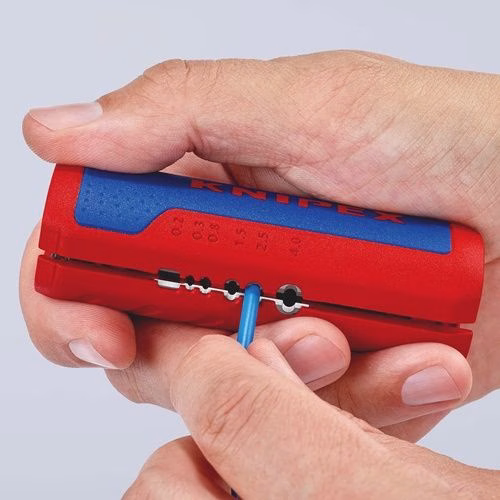 Detailbild 3982018 Abmantelungswerkzeug TwistCut Gesamtlänge 100 mm 0,2 - 4,0 (Litze) mm² KNIPEX