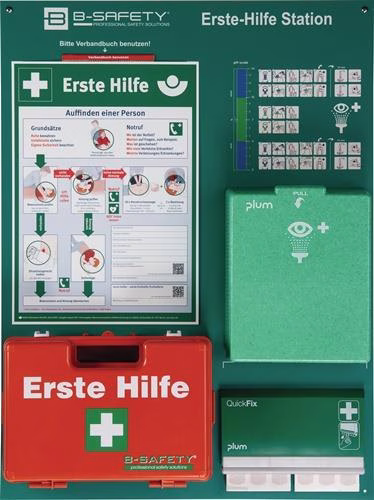 Erste Hilfe Station B800xH600xT150 circa mm Grün/Weiß B-SAFETY von der Marke B-Safety Erste Hilfe Station B800xH600xT150 circa mm Grün/Weiß B-SAFETY aus der Kategorie B-Safety mit der Teilenummer 4000387012
