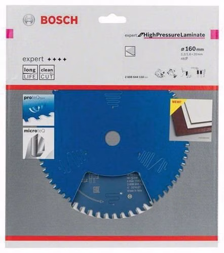Kreissägeblatt Expert for High Pressure Laminate Außendurchmesser 160 mm Zähne 48 TR-F Bohrung 20 mm