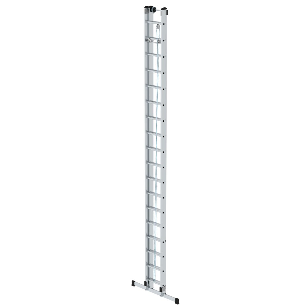 Munk Sprossen-Seilzugleiter 2-teilig mit Standard-Traverse 2x18 Sprossen