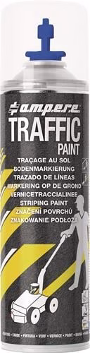12 pièces - TRAFFIC PAINT® 500 ml, spray de marquage au sol bleu de la marque Ampere Spray de marquage au sol TRAFFIC PAINT® 500 ml AMPERE, de la catégorie des sprays de marquage, référence 4000349232