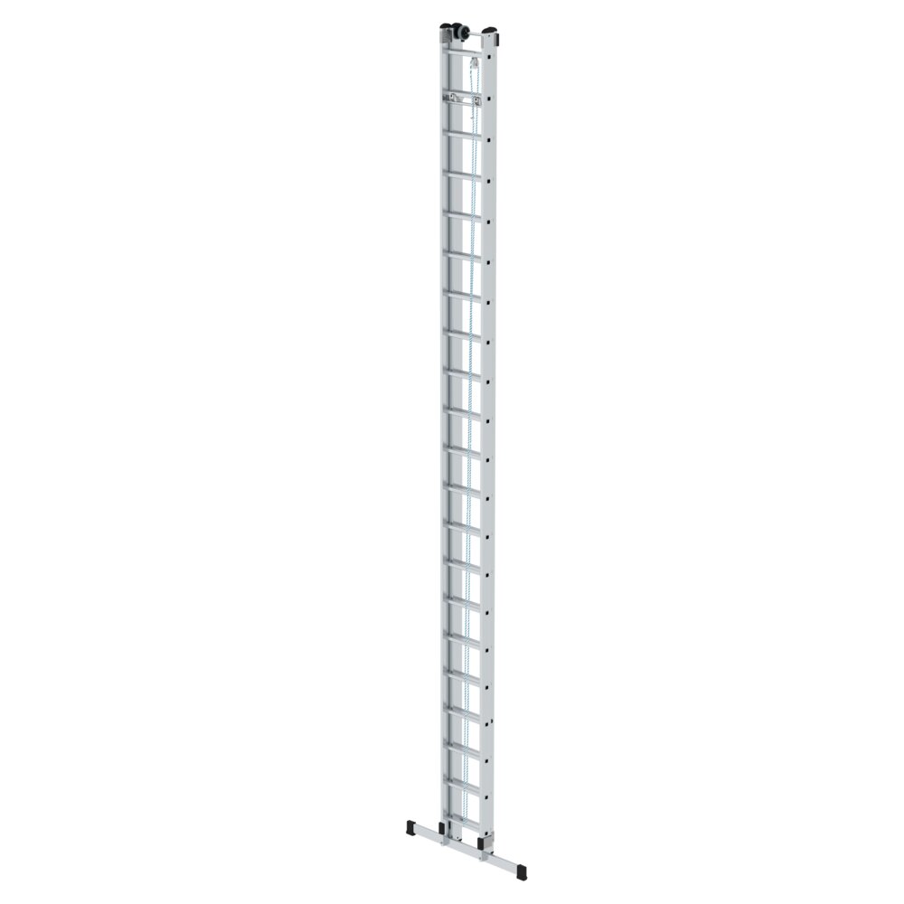 Munk 2-delige touwladder met standaard traverse 2x21 sporten